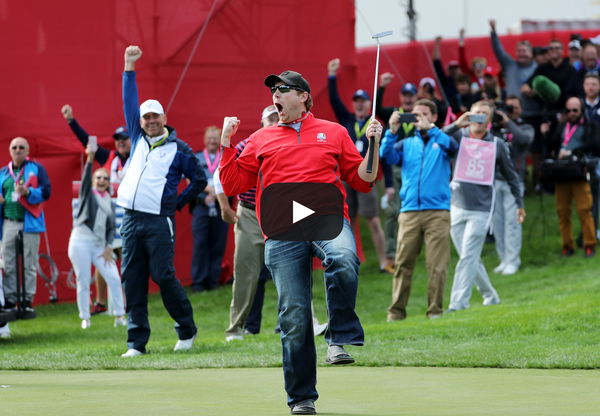 WATCH: US Ryder Cup heckler attempts $100 putt