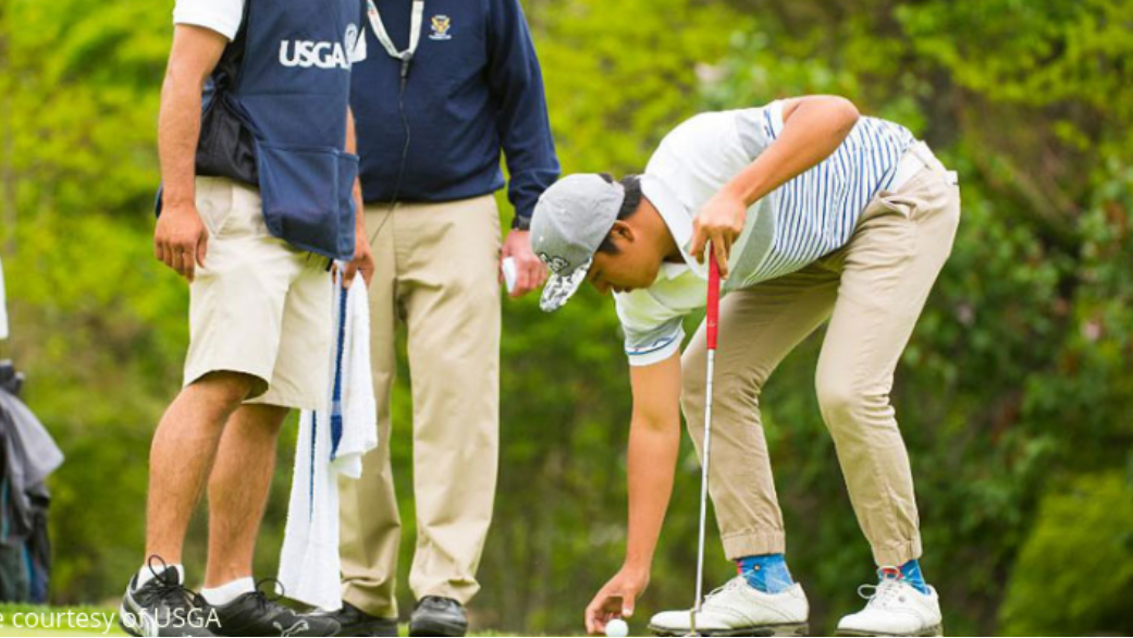 When your drop hits your foot - what's the golf rule in this scenario?