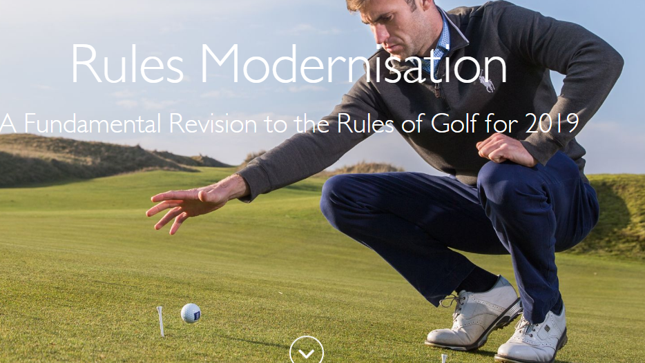 Golf’s new Rules published by R&A and USA ahead of January 1, 2019