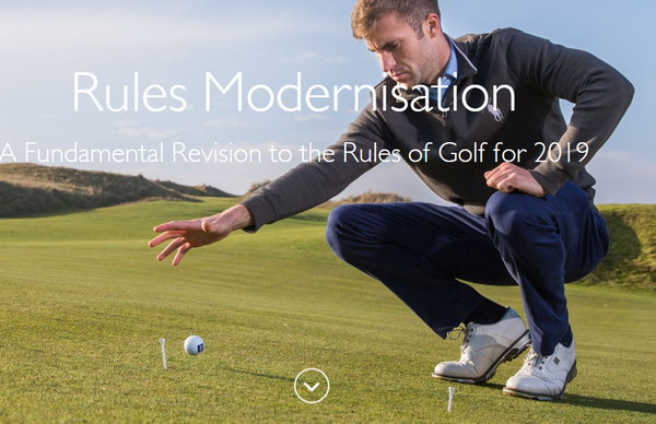 Golf’s new Rules published by R&A and USA ahead of January 1, 2019