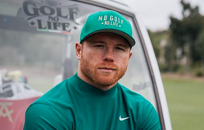 Golf fans react as SUPERSTAR BOXER Canelo Alvarez makes EAGLE in a PRO-AM!