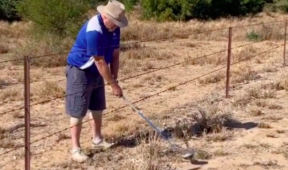 Did you know this rule about STANDING out of bounds with your ball in play?