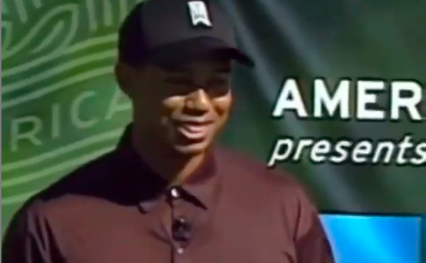 Tiger Woods describes PUTTING VISUALISATION technique in vintage footage