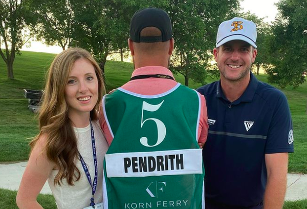 Newly-wed Taylor Pendrith enjoying honeymoon at Bermuda Championship