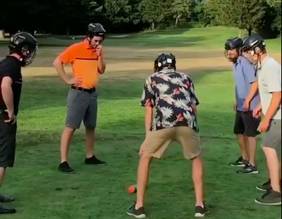 Is this the most DANGEROUS golf game you have EVER seen?