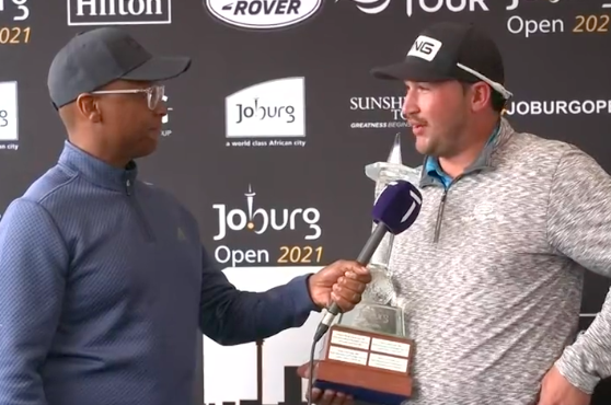 Thristan Lawrence declared Joburg Open winner as tournament ends in 36 holes