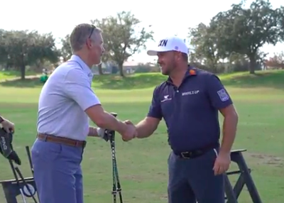 US Open champ Graeme McDowell spends time with multiple sclerosis sufferer