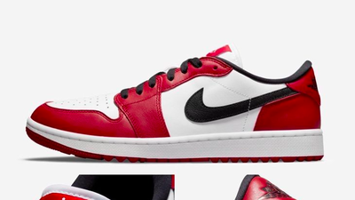 Golf fans react to Air Jordan 1 Low Chicago golf shoe