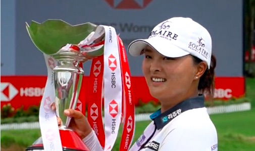 Jin Young Ko wins for SIXTH TIME in 10 events at HSBC Women's World Championship