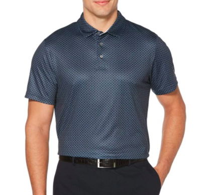 MEN'S GOLF CLUB PRINT POLO