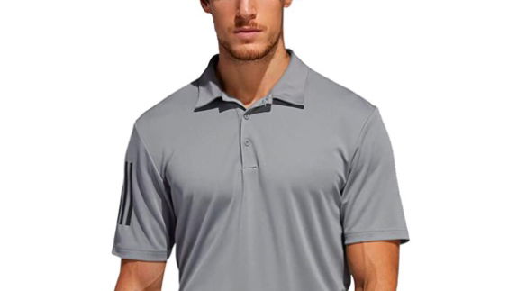 adidas Golf 3-Stripe Basic Stretch Polo Shirt