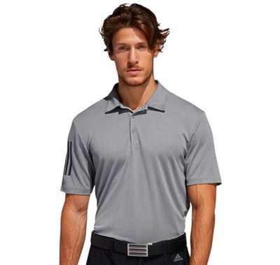 adidas Golf 3-Stripe Basic Stretch Polo Shirt