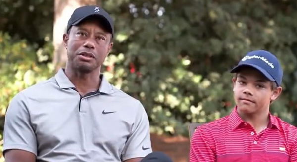 Tiger Woods and Charlie in FIRST-EVER joint interview coming this week