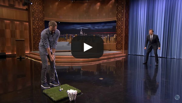 WATCH: Jordan Spieth marshmallow challenge