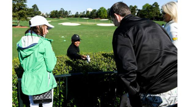 Tiger Woods meets cancer patient at Masters after viral tweet