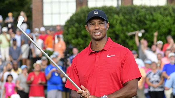 We bet you don't warm up like Tiger Woods