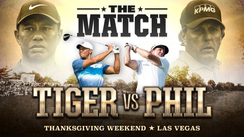 Tiger Woods v Phil Mickelson: $9 million pay-per-view match is set