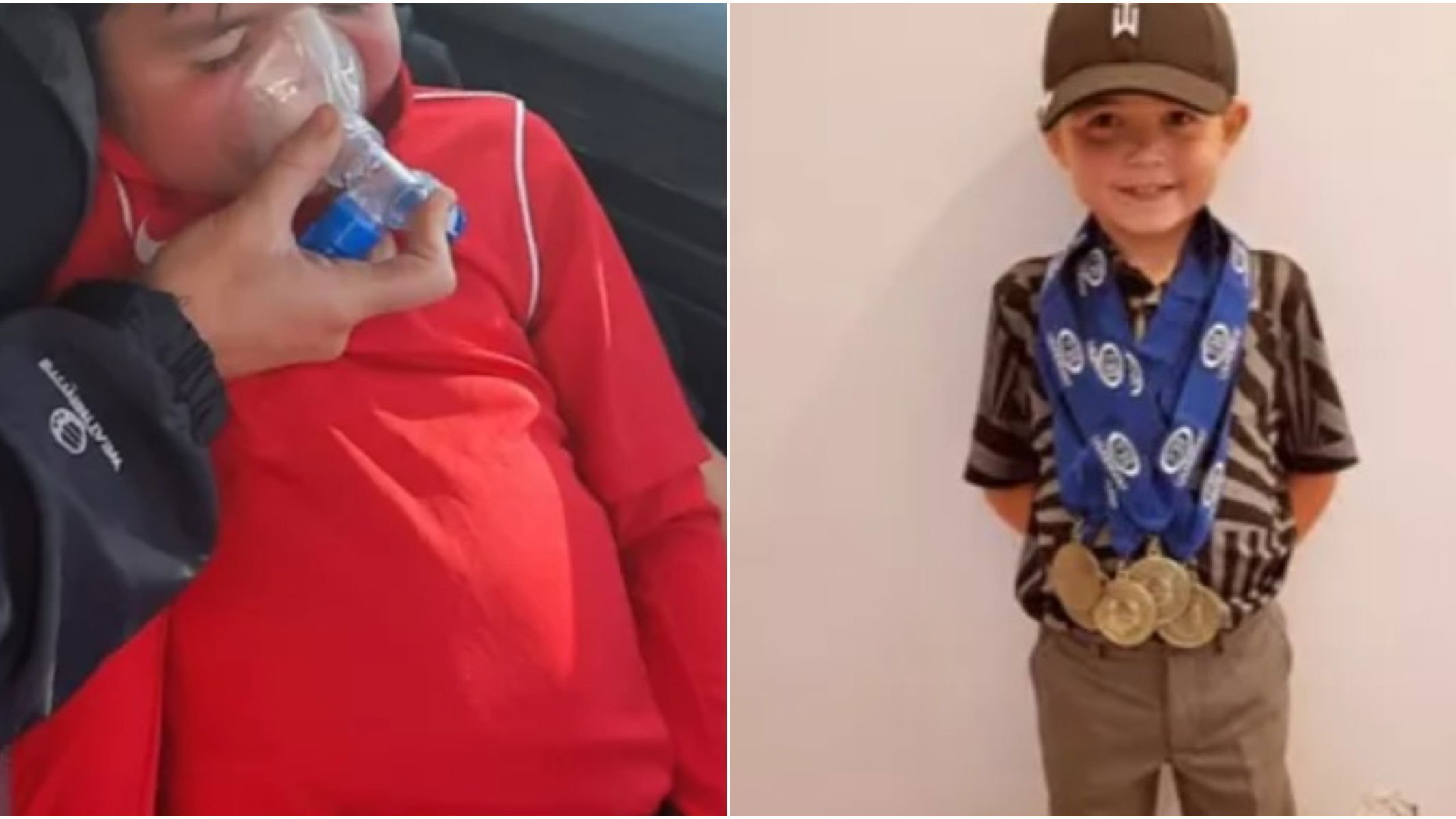 Boy, 6, with cystic fibrosis becomes a SUPERSTAR a year after taking up the game