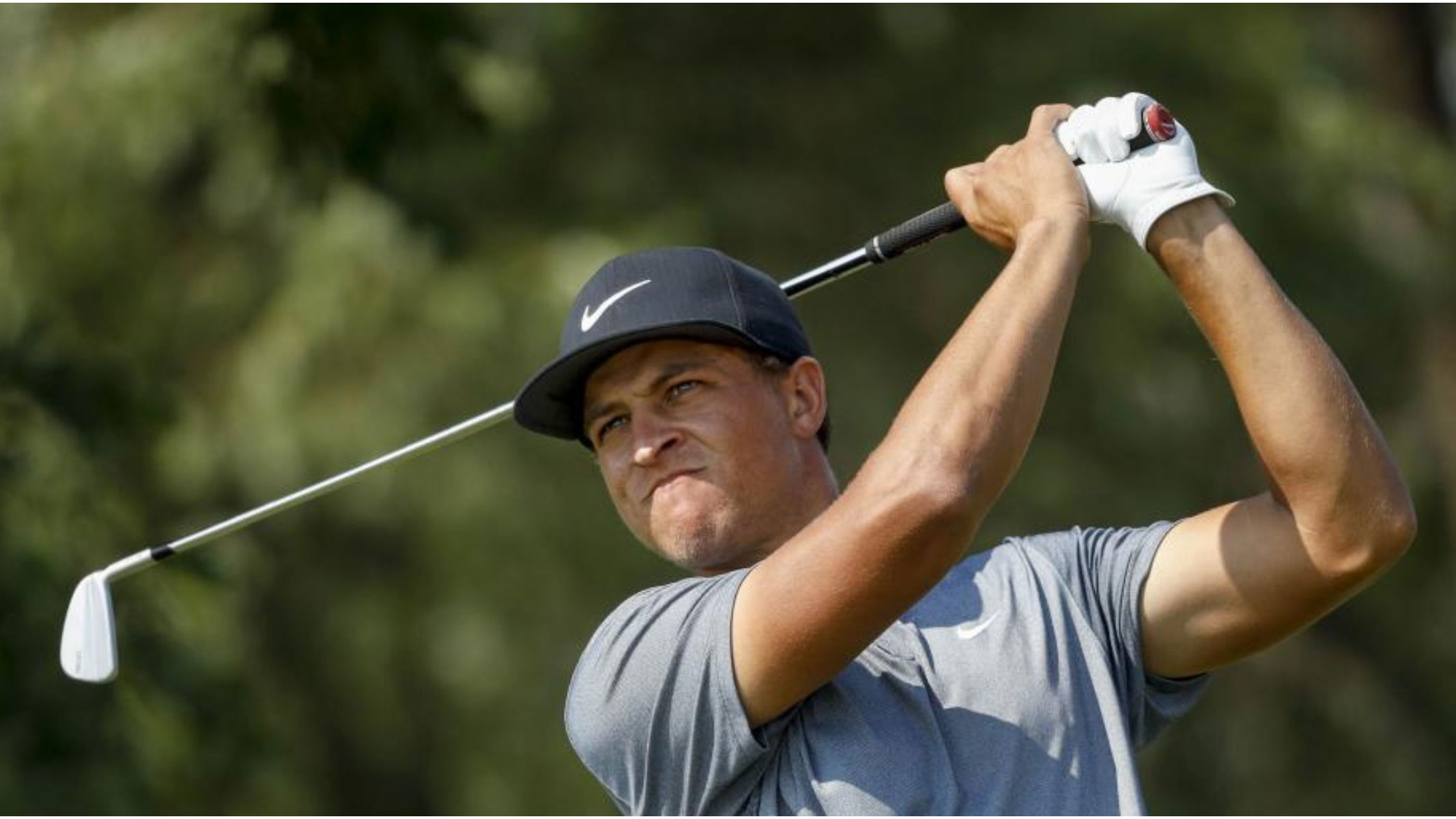 One and done: Champ joins Tiger Woods on the injury list and is OUT for the year