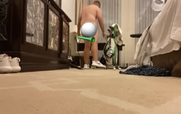 European Tour player posts NAKED PUTTING video during Qatar Masters