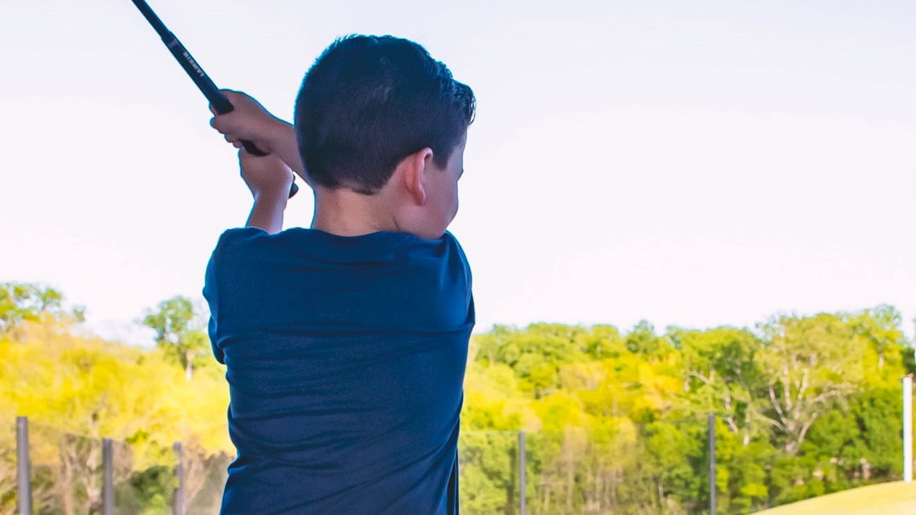 Man says boy taking "practice swings" in fairway was "INCONSIDERATE" and "RUDE"