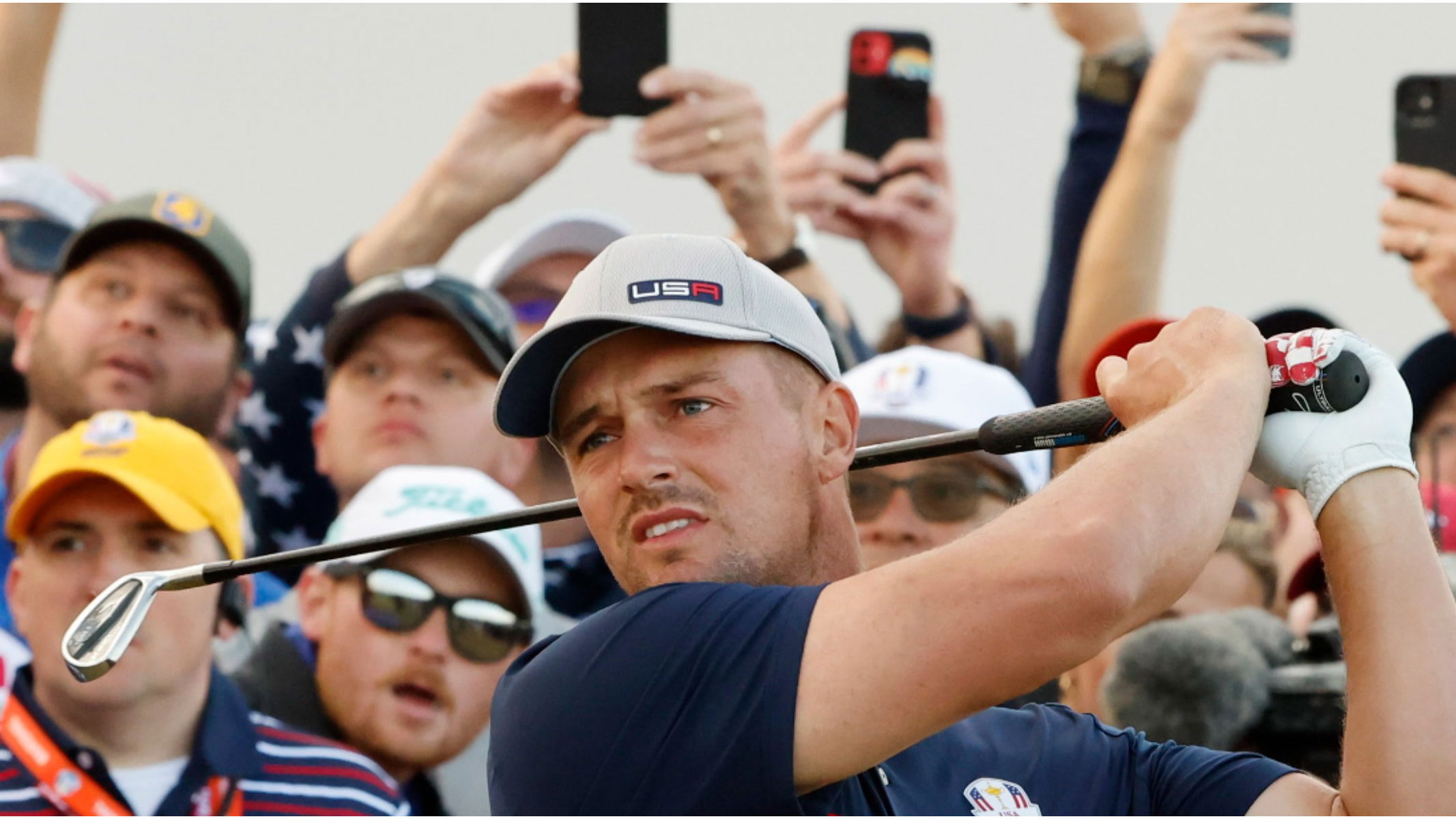 Bryson DeChambeau on his MONSTER drive: I swung away at it and said see ya later