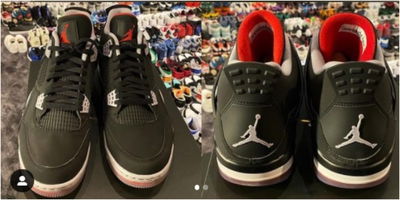 Sneak peak: The Nike Air Jordan 4 "Bred" is on its way in time for Christmas