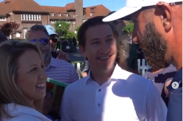 WATCH: Rickie Fowler SLAM DUNKS for eagle at Rocket Mortgage Classic