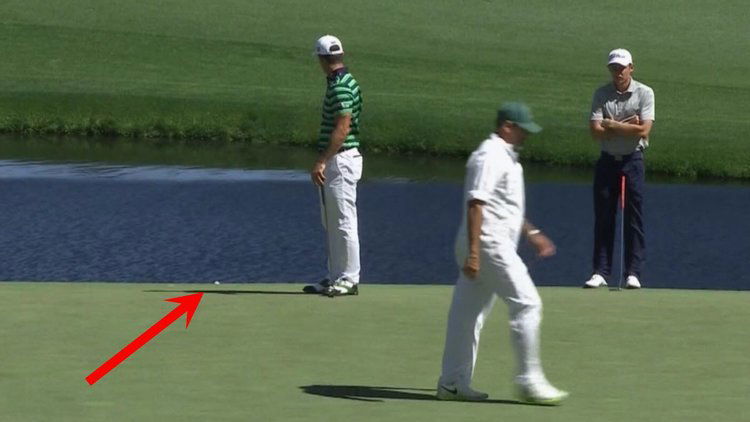 Golf Rules Q: what happens when I mark my ball, replace and it moves?!