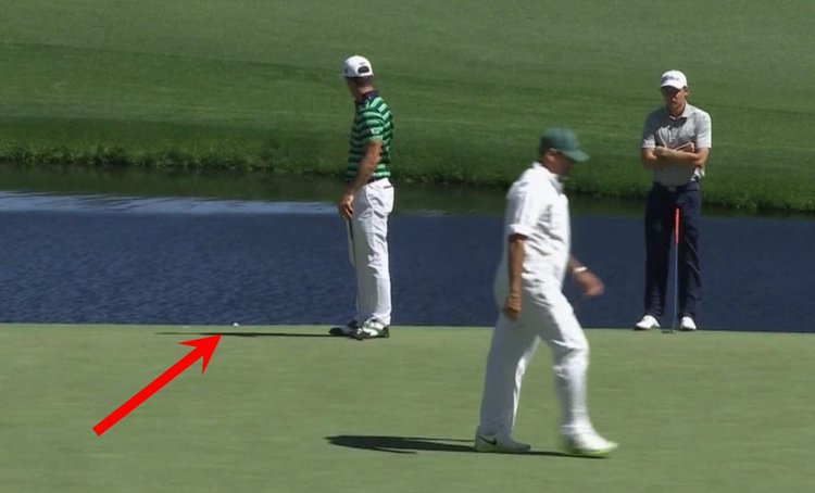 Golf Rules Q: what happens when I mark my ball, replace and it moves?!
