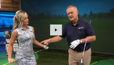 Blair O'Neal shows how to take spin off your wedge shots like Justin Thomas