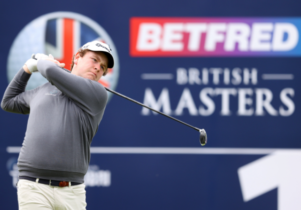 Robert MacIntyre makes his move on day two at the British Masters