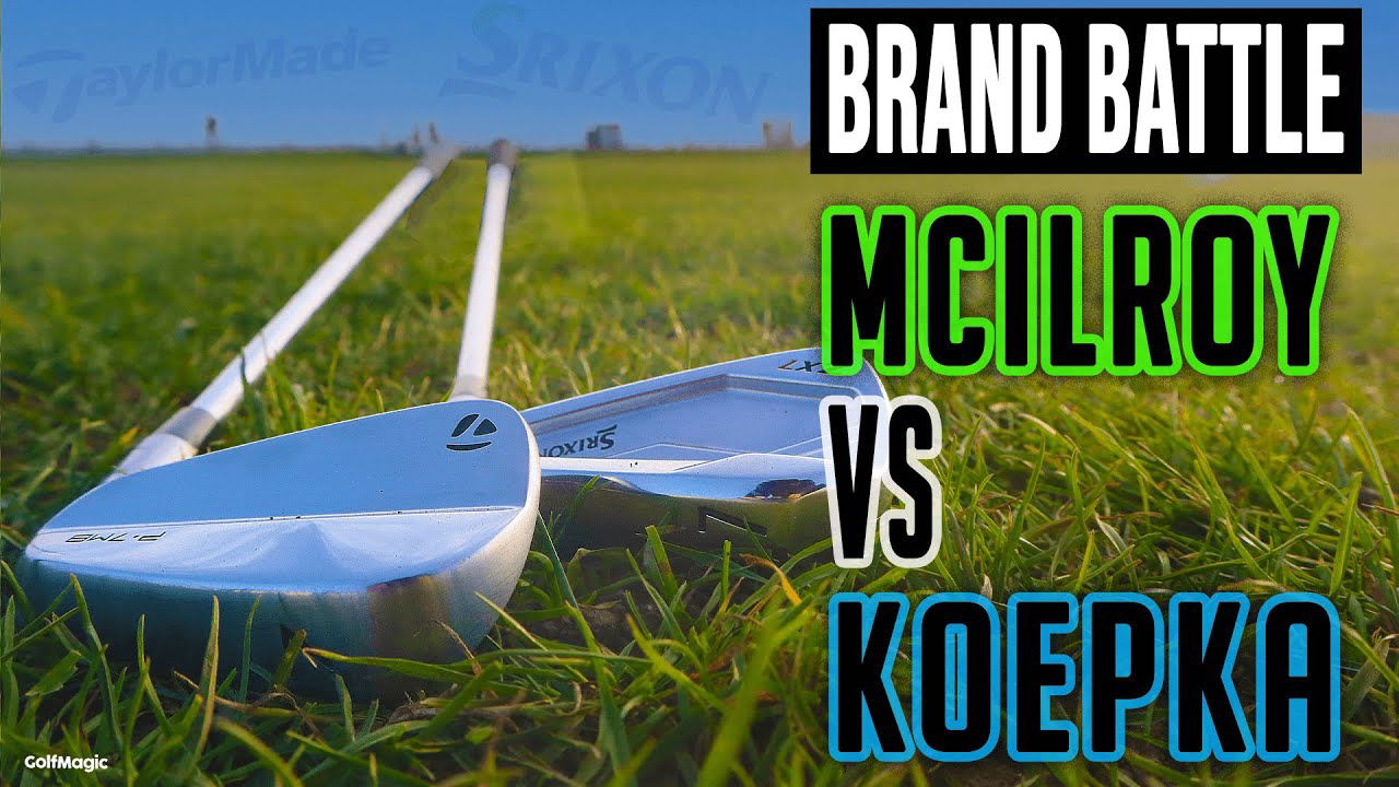 Rory McIlroy vs Brooks Koepka | TaylorMade P7MB vs Srixon ZX7 irons