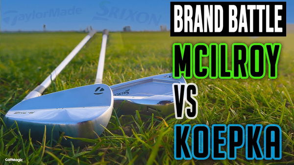 Rory McIlroy vs Brooks Koepka | TaylorMade P7MB vs Srixon ZX7 irons