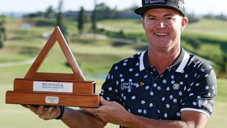 Bermuda Championship 2020 winner Brian Gay bumped off flight due to heavy plane