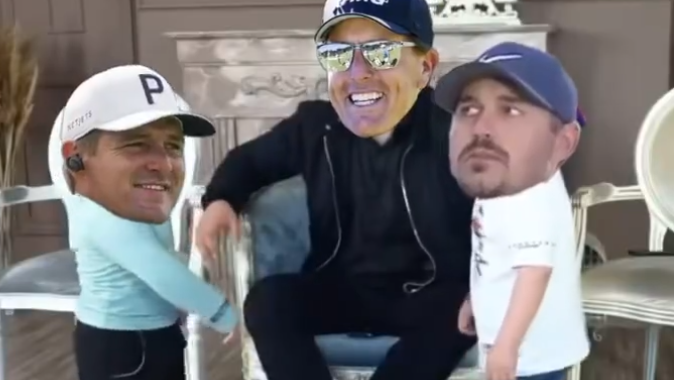 Phil Mickelson separates FIGHT between Bryson DeChambeau and Brooks Koepka!