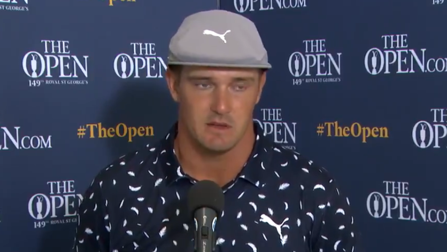 Bryson DeChambeau "REGRETS" saying "THE DRIVER SUCKS" at The Open