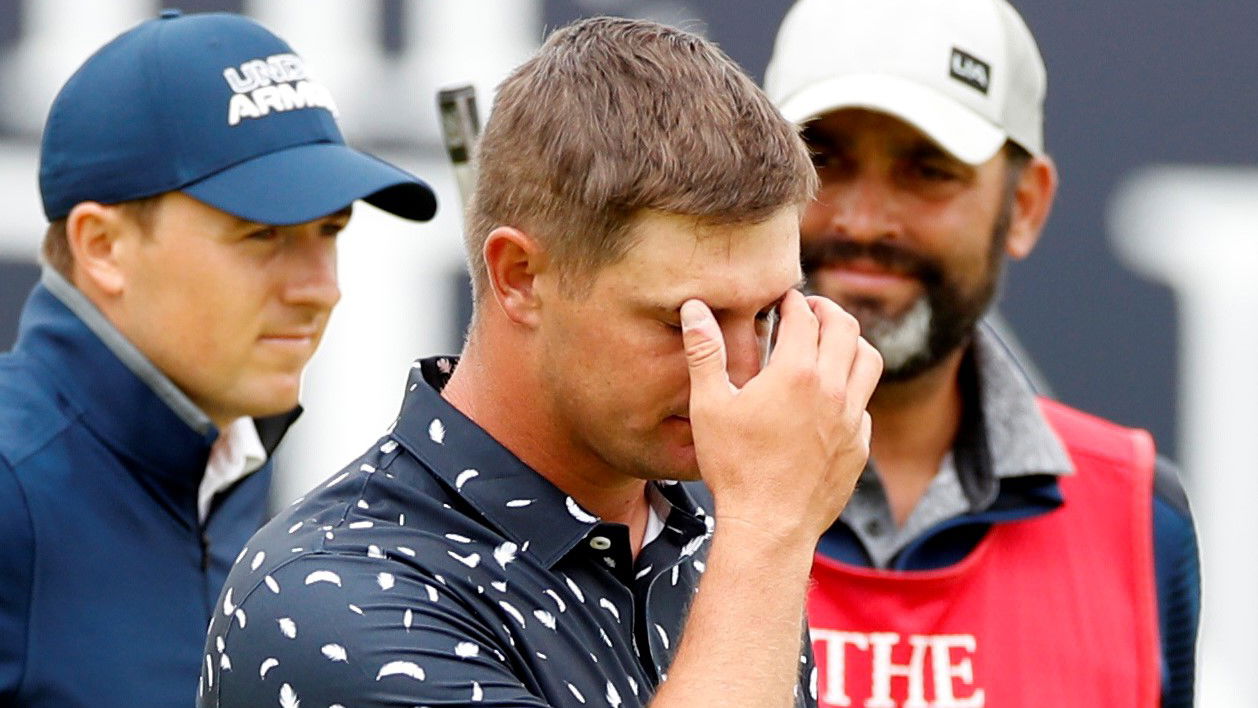 Bryson DeChambeau says his driver "SUCKS" after poor start at The Open