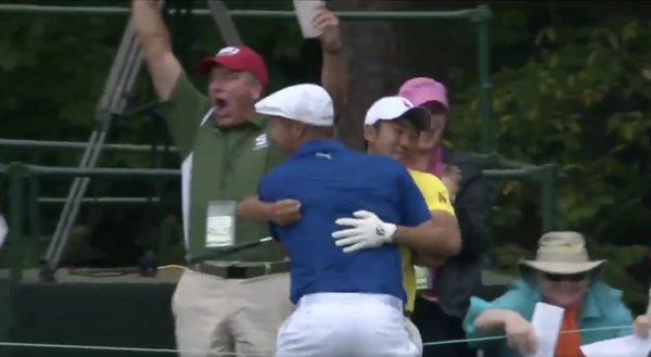 WATCH: Bryson DeChambeau makes first career ace, Justin Thomas follows