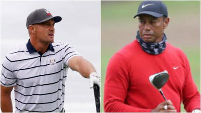 Bryson DeChambeau on Tiger Woods: "He is my Dad, he's been great"