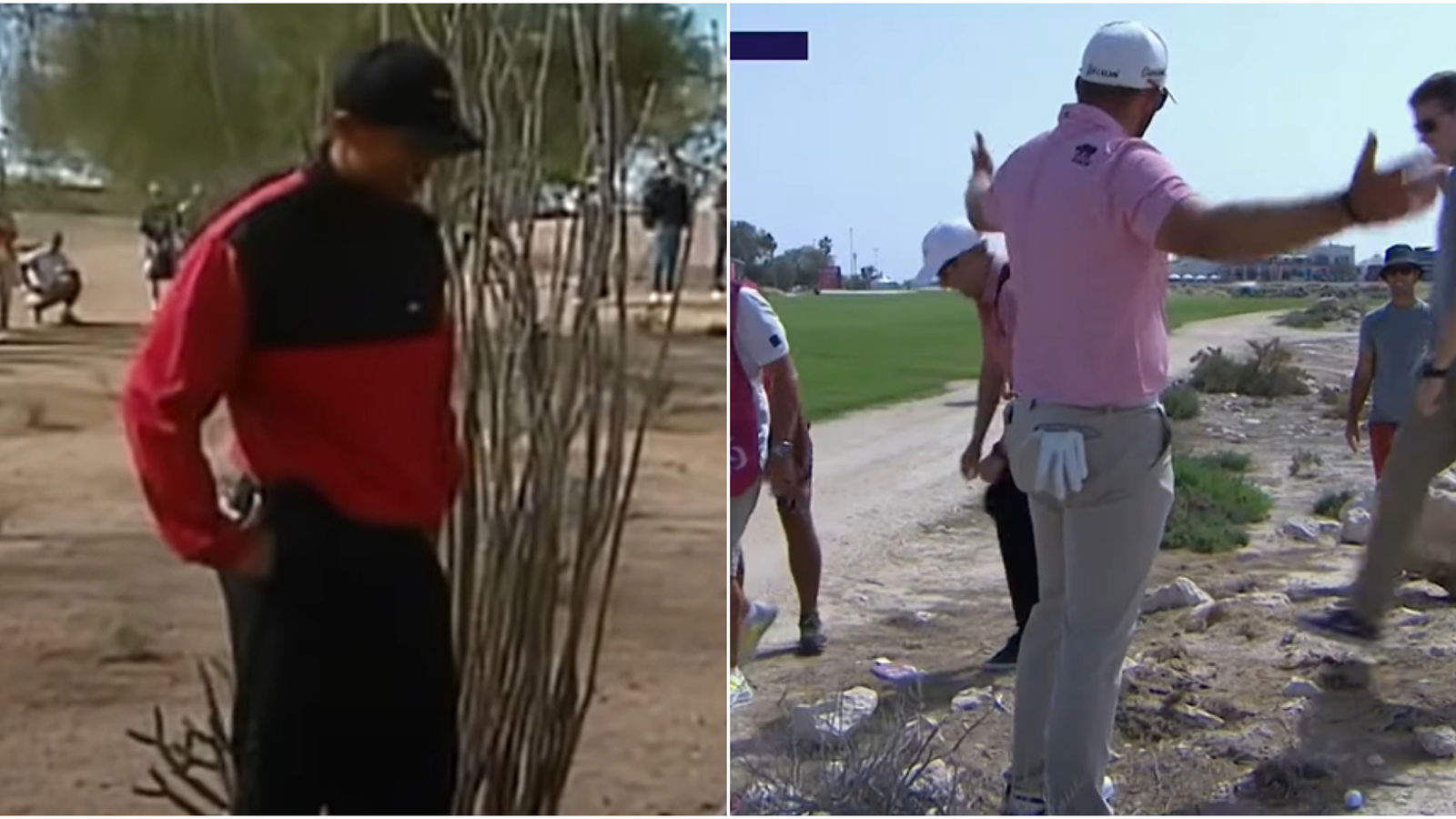 DP World Tour pro uses golf rule Tiger Woods made famous back in 1999