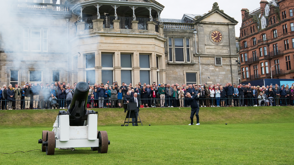 New captain of R&A drives in at St. Andrews: "I am honoured"