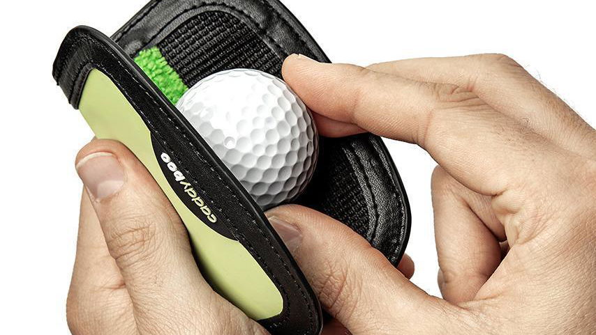 Meet the revolutionary new golf towel that cleans your ball