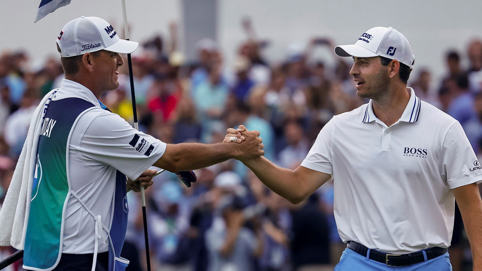 Cantlay's caddie on DeChambeau comment: "It added a little bit of SPICE!"