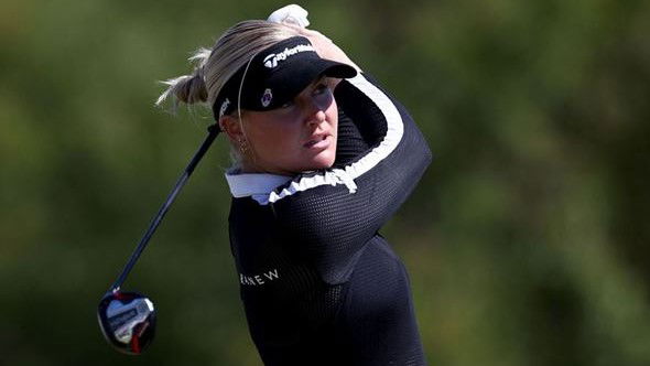 Charley Hull in tears after claiming first victory in nearly SIX years on LPGA