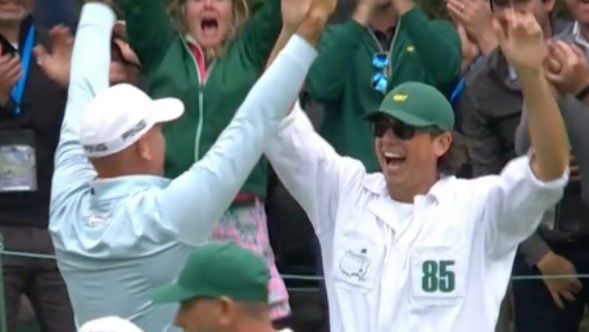 WATCH: Stewart Cink makes stunning HOLE-IN-ONE at The Masters