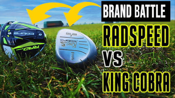 Cobra RADSPEED Driver vs TIGER WOODS 1997 Driver | BIG COBRA GIVEAWAY