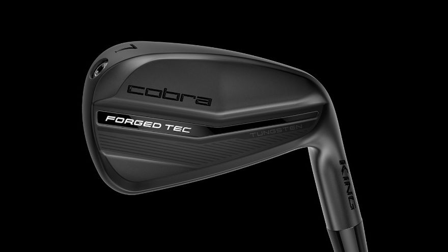 Cobra KING Forged Tec irons now available in BLACK!