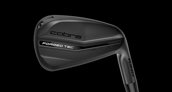 Cobra KING Forged Tec irons now available in BLACK!