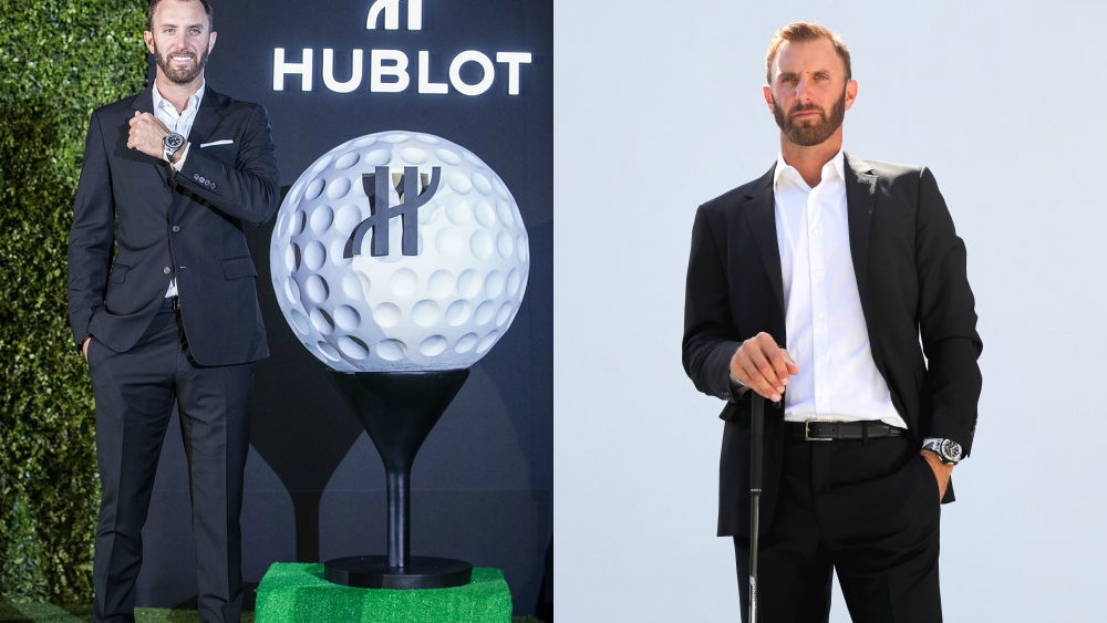 Dustin Johnson to promote Hublot's new golf watch